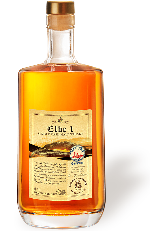 Blaue Maus Elbe 1 - Single Cask Malt Whisky 40 % vol